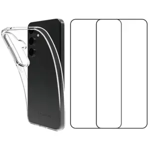 Comparateur de prix : Pack ESSENTIELB Samsung S25+ Coque + verre trempé