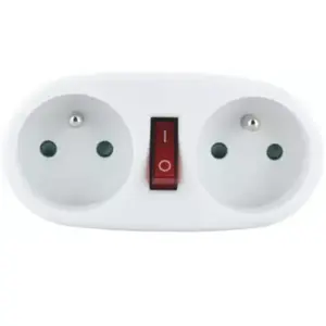 Multiprise ESSENTIELB 2 prises 2x16A/230V (2P+T)Vendu parboulanger