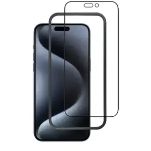 Protège écran ADEQWAT iPhone 16 Pro Max anti lumière bleu pas cher