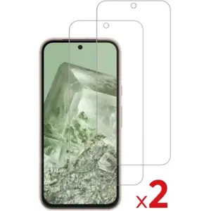 Protège écran ESSENTIELB Google Pixel 8A verre trempé x2 pas cher