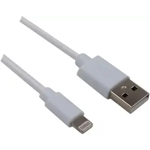 Câble Lightning LISTO USB-A vers Lightning 90cm non MFI Blanc pas cher