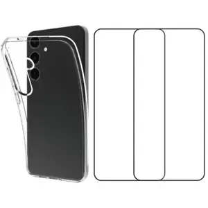 Comparateur de prix : Essentiel-B Coque + verre trempé pour Galaxy S24+