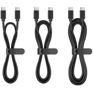 Câble USB C ESSENTIELB Vers USB-C 0.5/1/2 M X3 pas cher