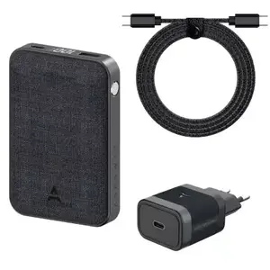 Pack ADEQWAT PowerBank+Chargeur 30W+Cable USB-C-USB-C pas cher