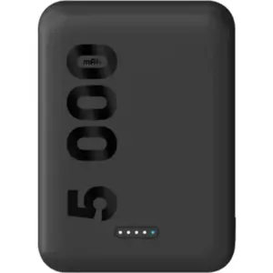 Essentielb - Batterie Externe  5000mah Magnétique 2 Usb-C 15w