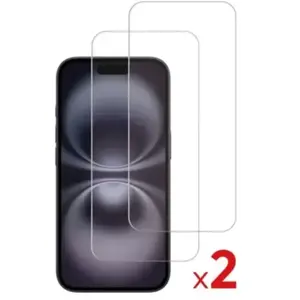 Protège écran ESSENTIELB iPhone 16pro/17/17pro verre trempé X2 pas cher