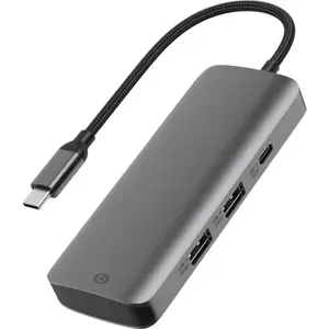 Hub USB C ESSENTIELB 5 en 1 2 USB-A + 3 USB-C pas cher