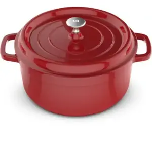 Cocotte ESSENTIELB 24cm rougeVendu parboulanger