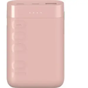Batterie externe ESSENTIELB 10000 mAh rose pas cher
