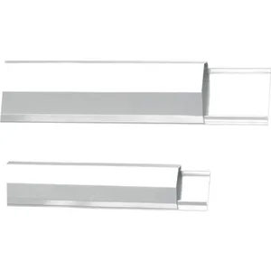 Cache câble TV ESSENTIELB Alu eclipe blanc 1.1m pas cher