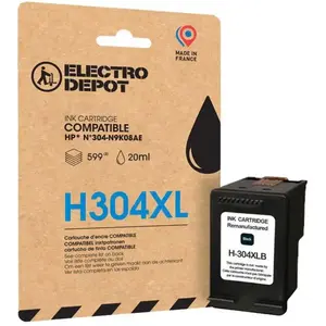 Cartouche D'encre Electro Depot Compatible Hp H304xl Noir pas cher