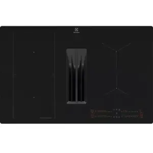 Electrolux - Plaque Induction Aspirante Kcc83443cz Saphirmatt® - Hott... pas cher
