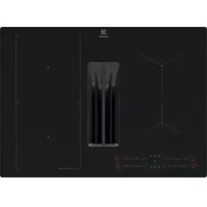 Plaque induction aspirante ELECTROLUX KCC73443CZ SaphirMatt® - Hotte i... pas cher
