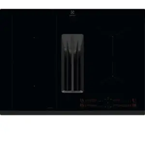 Plaque induction aspirante ELECTROLUX KCC73443 - Hotte intégrée et Zon... pas cher