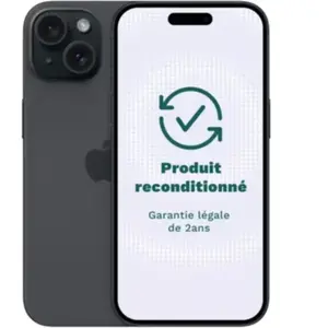 Smartphone APPLE iPhone 15 Noir 128Go 5G pas cher