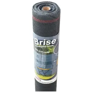 Brise vue occultant en PVC gris anthracite 25 x 1 mVendu parcdiscount