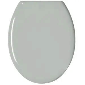 Abattant WC Color en polypropylène gris silver pas cher