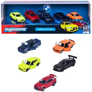 Coffret de 5 véhicules Majorette BMW Giftpack pas cher