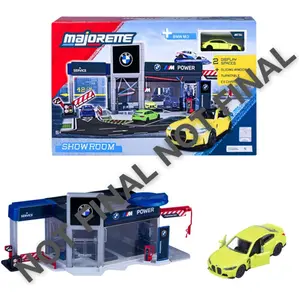 Majorette BMW Showroom Set + 1 Vehicle pas cher