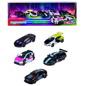 Majorette Neon Racer 5 Pieces Giftpack pas cher
