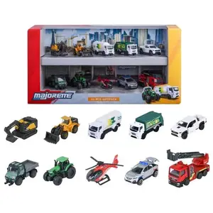 Smoby MAJORETTE - Majo City 10 Pcs Giftpack - dès 3 ans pas cher