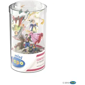 papo Mini Papo Mini Plus Monde Enchanté (Tube, 12 Pcs) pas cher