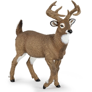 Figurine Papo Cerf de Virginie Marron pas cher