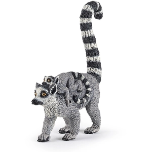 Figurine Papo Lémurien et son bébé pas cher