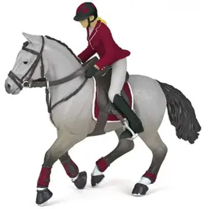 papo Chevaux, Poulains Et Poneys Cheval De Concours Et Sa Cavalière pas cher