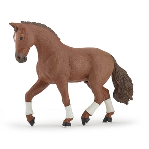 Figurine Papo Cheval Hanovrien alezan pas cher