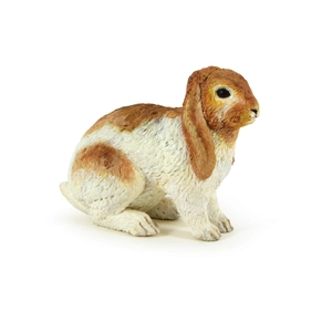 Figurine Papo Lapin bélier Marron pas cher