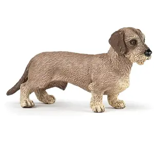 Papo Speelfiguur - Huisdier - Hond - Ruwharige tekkel pas cher