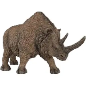 Jouet - Papo - Rhinocéros laineux - Les dinosaures Papo - Garçon - 3 ans et plus pas cher