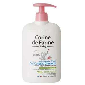 Corine de Farme, Soin corporel bébé, Gel Lavant Extra-doux Corps et Ch... pas cher