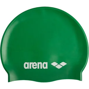Arena Bonnet de bain classique unisexe en silicone souple, pour l’entraînement intensif et la course, confortable et antidérapant, pour cheveux longs - Vert pas cher