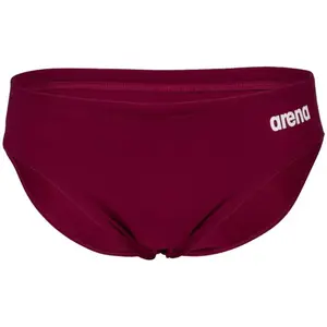 Slip de bain Arena Solid Rouge 80 pas cher