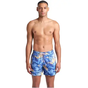 Arena Short De Bain Water Prints Beach Alover 36.5cm pas cher