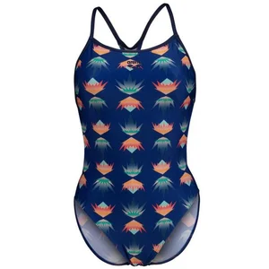 Arena, Femmes, Maillot de bain, Vibes Boos, Bleu, (40)Vendu pargalaxus