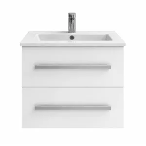JACOB DELAFON Meuble de salle de bain Ola Up et vasque, blanc, 58,5Vendu parcdiscount