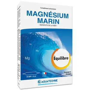 Biotechnie Magnésium Marin 20 ampoules pas cher