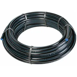 Tube en polyethylene haute densité - ELYDAN - Ø 25 mm - Couleur: Bleu - Forme: Rond pas cher