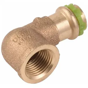 Raccord laiton coudé 90° à sertir - GAH ALBERTS - F 3/4' - Ø 18 mm