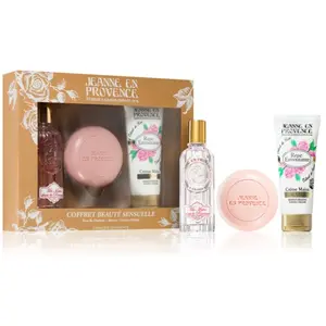 Jeanne En Provence COFFRET ROSE BEAUTÉ SENSUELLE pas cher