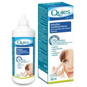 Quies Optik Solution Multifonction Lentilles Souples 360ml