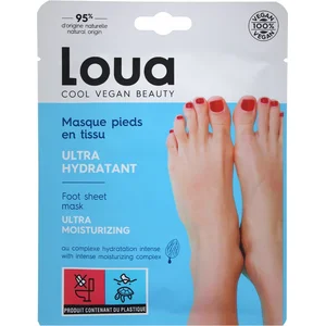 Loua Ultra-Hydraterend Doekvoetmasker 1 Paar 16 ml pas cher
