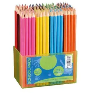 Autre Classpack de 144 crayons de couleur 18cm pas cher