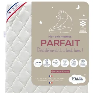 Matelas Enfant/Bébé Parfait - 70x140x10 cm - 2 Faces : Respirant l'Été... pas cher