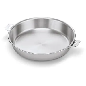 Poêle inox multiply évolution 24 cm - Beka pas cher