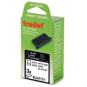 TRODAT BTE 3 RECHARGE ENCRE 6/4912 NR pas cher
