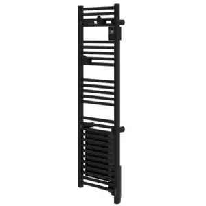 Sèche serviette 300W DORIS DIGITAL ETROIT noir ATLANTIC 851293Vendu parcdiscount